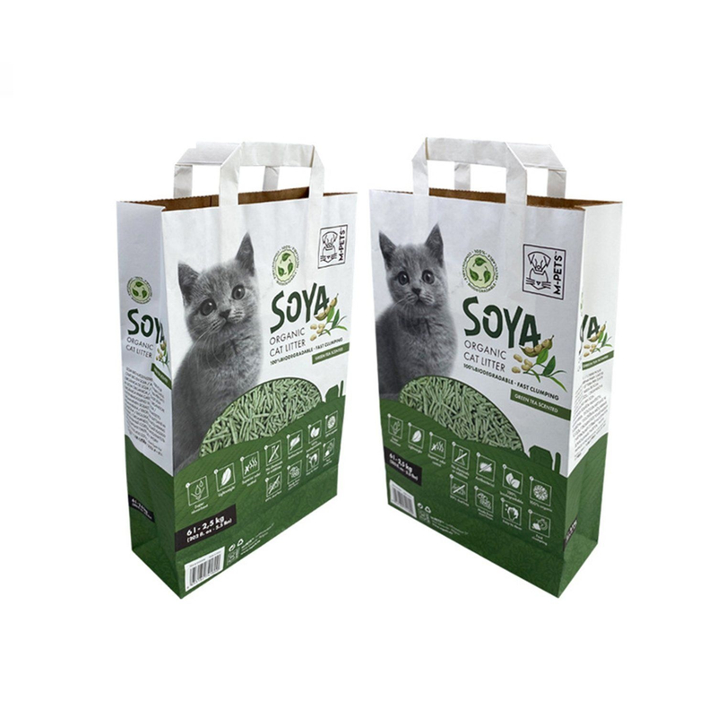 Bolsa de papel de seda de gato