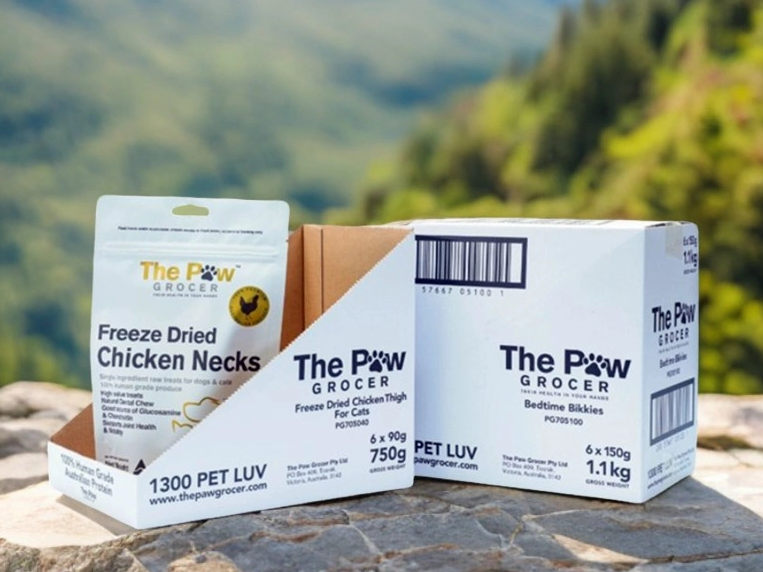 Produtos de embalagem em papel ecol&oacute;gicos para suprimentos para animais de estima&ccedil;&atilde;o