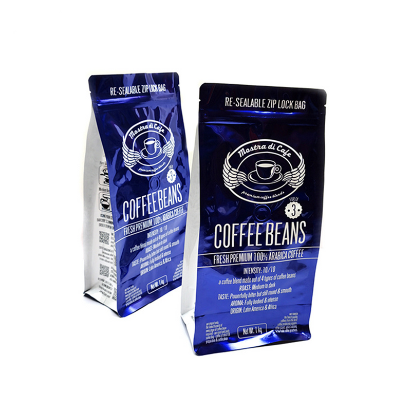 Bolsa de fundo liso de caf&eacute;
