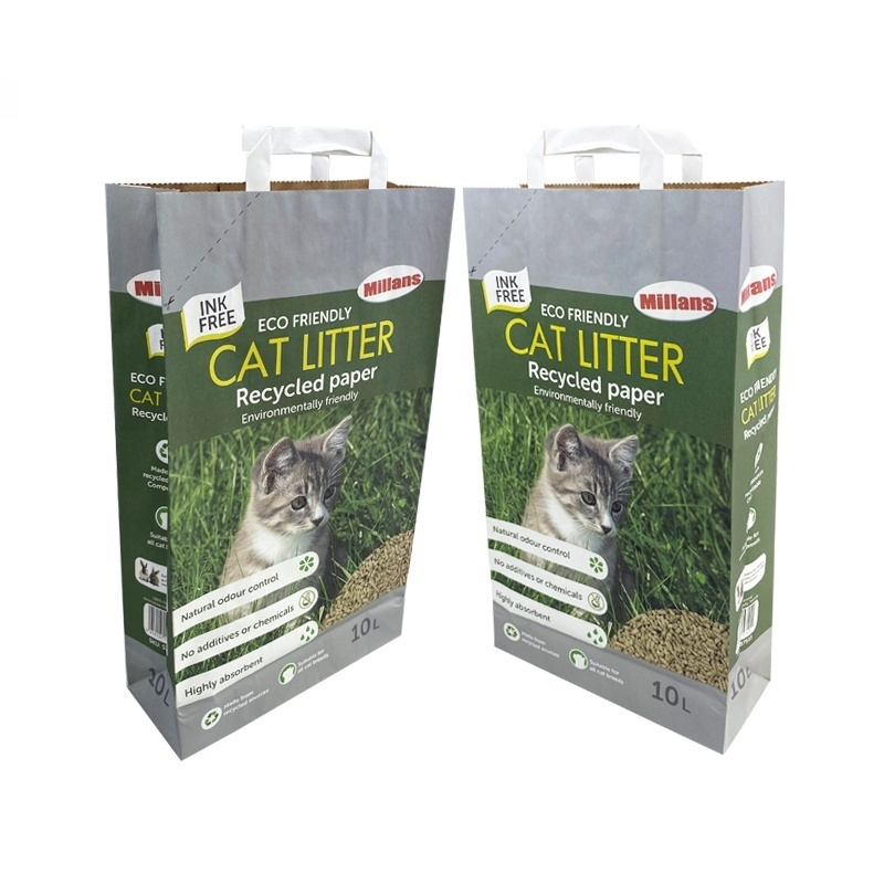 Bolsa de papel de seda de gato