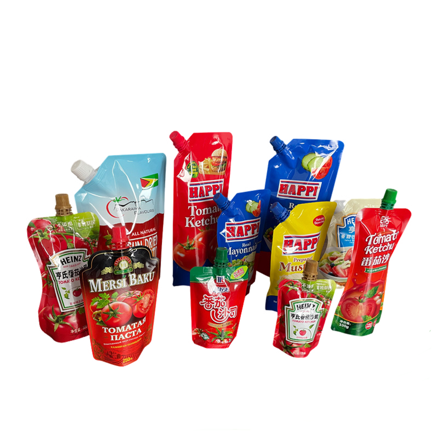 Bolsa de bico para molho de tomate