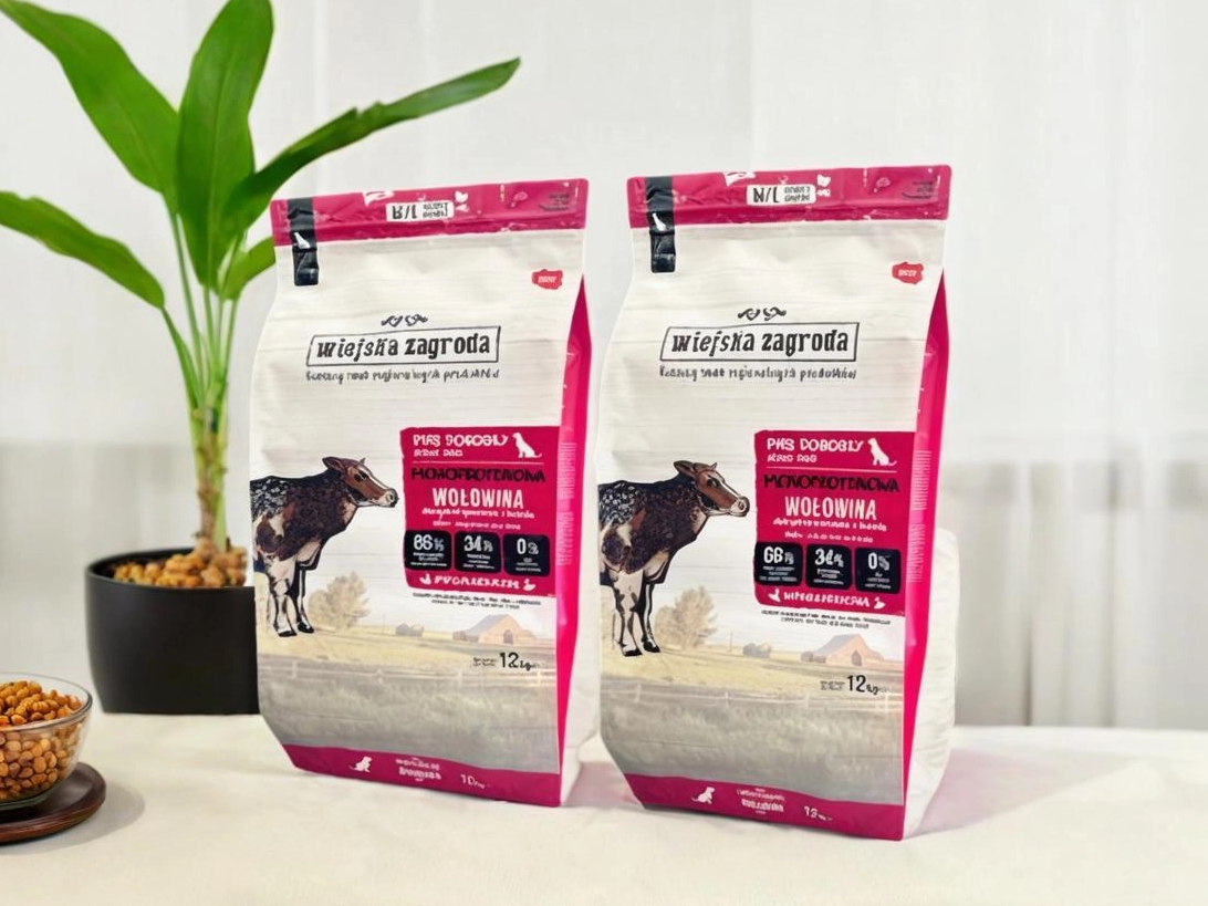 Sacos de selo qu&aacute;druplos premium para produtos para animais de estima&ccedil;&atilde;o